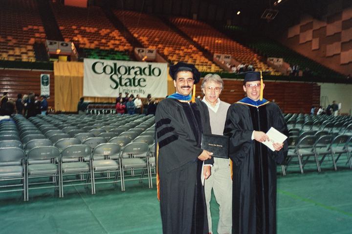 Prof. Mohamed Rami Mahmoud — PhD graduation, December 1995