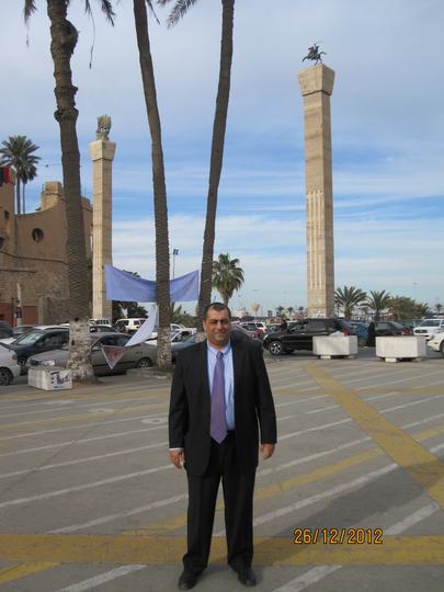 Prof. Mohamed Rami Mahmoud — Tripoli Libya Column, Tripoli, Libya, 2012