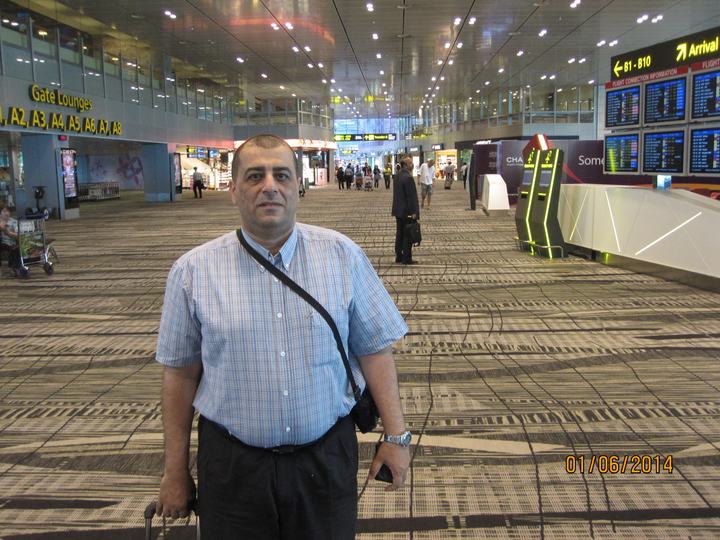 Prof. Mohamed Rami Mahmoud — International travel, Singapore, 2014